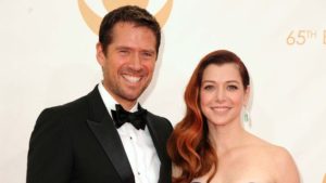 Alexis Denisof and Alyson Hannigan